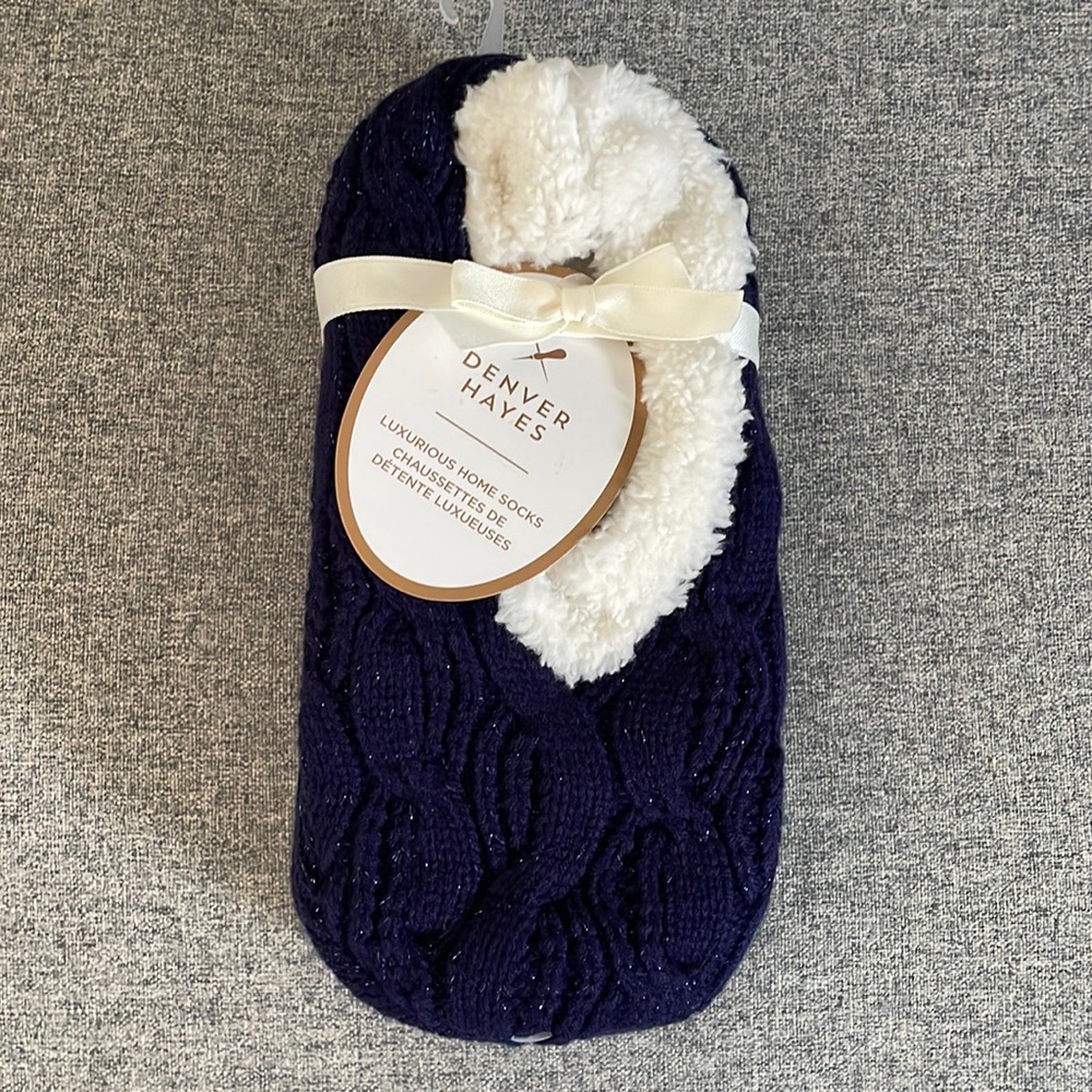 3/$15 Denver Hayes Slipper Socks